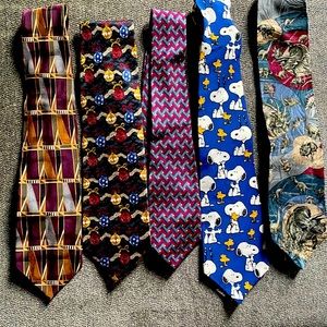 Assorted ties